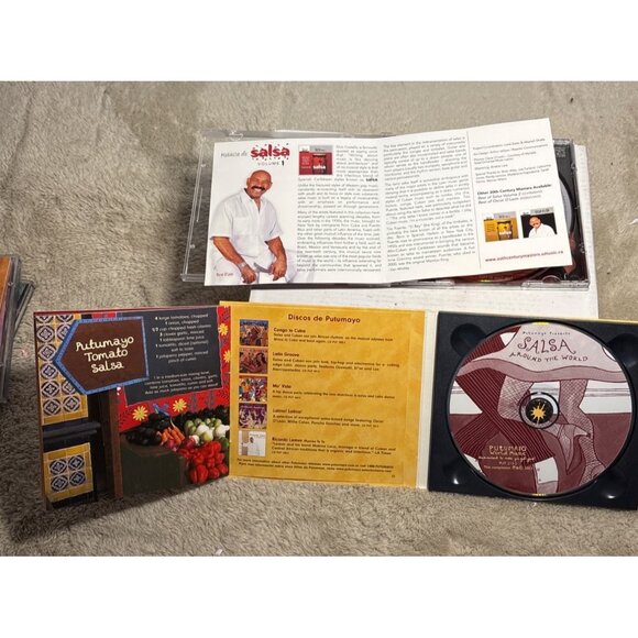 The Best Of Salsa Vol. 1 & Putumayo Salsa Around The World CD Collection - Picture 3 of 6